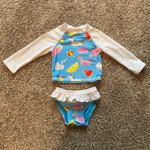 Rash Guard Summer Fun Swimsuit